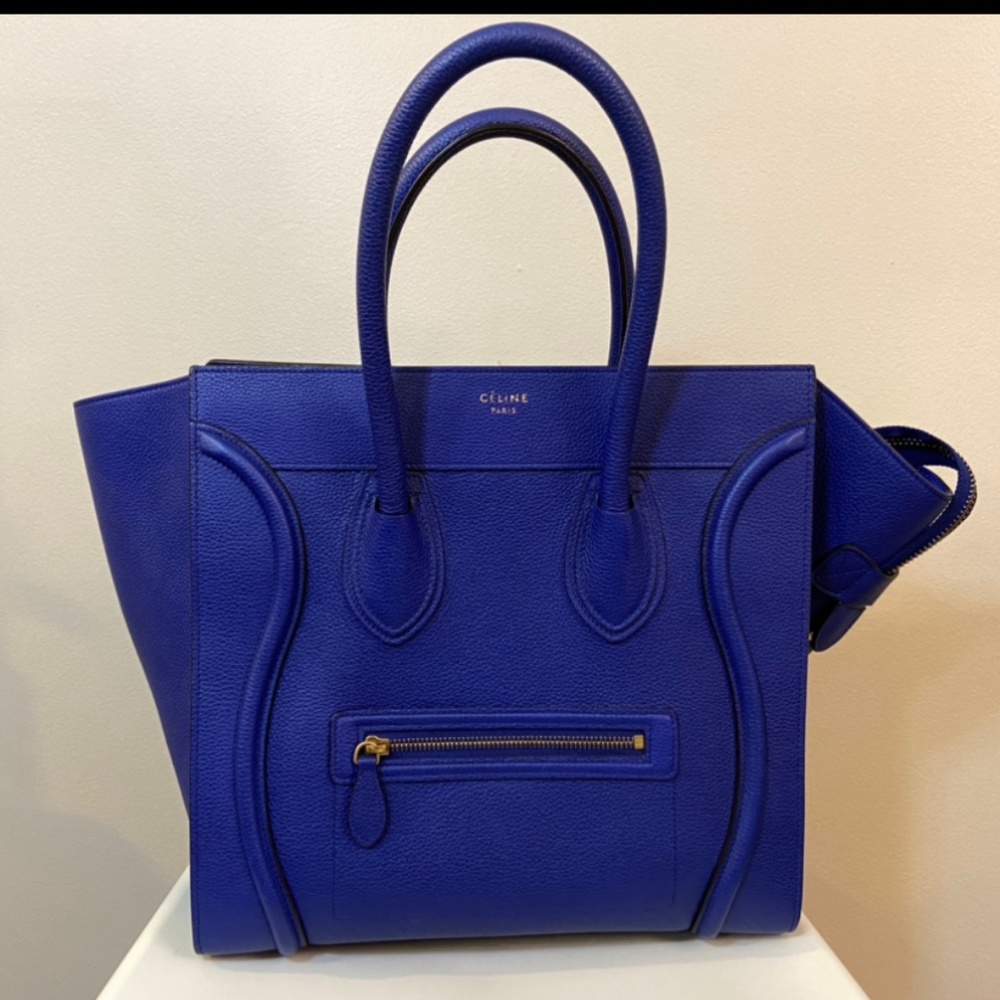 Celine Blue Electrique Pristine with receipt
